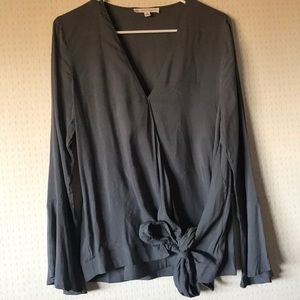 Bell sleeved dress shirt